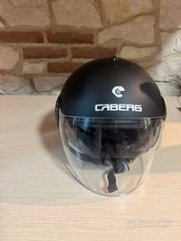 casco jet Caberg Riviera V3 nero opaco-Taglia L