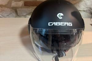 casco jet Caberg Riviera V3 nero opaco-Taglia L
