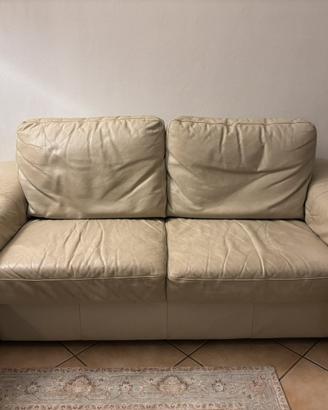 Divano 2 posti Poltrone e Sofà – beige/avorio