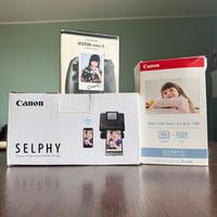 Fujifilm Instax Mini 8 + Canon Selphy CP1300