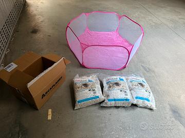 3 lettiere da 800g cad