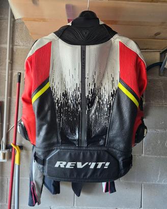 Giacca Moto Pelle REV'IT! Quantum 2 Pro Air 