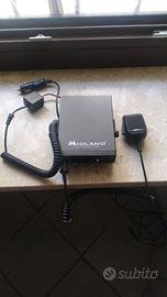 CB Midland, antenna magnetica e rosmetro