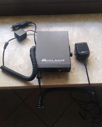 CB Midland, antenna magnetica e rosmetro