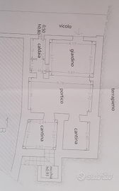 Terratetto 100mq + cantina + terrazza + giardinett