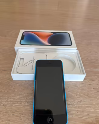 Iphone 5c azzurro