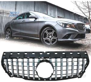 GRIGLIA MERCEDES CLA C117 13-18 LOOK AMG GT NERO C