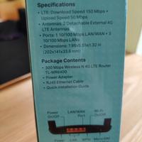 modem wifi 4g lte tplink LT-MR6400