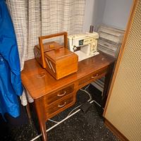 Postazionr cucito vintage completa anni 60