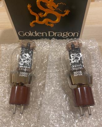 Valvole amplificatrici Golden Dragon 300B Super