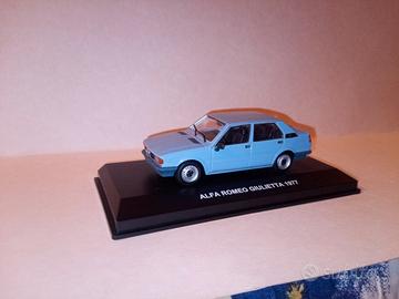 modellino alfa romeo Giulietta 1977 1/43