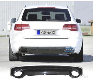 DIFFUSORE PER AUDI A6 C6 SEDAN AVANT 04-08 LOOK RS