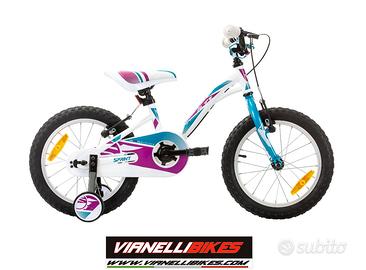 MTB SPRINT ALYCE BIMBA 16" S/CAMBIO CON ROTELLE