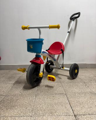 Triciclo bici chicco per bambini U-GO
