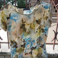 T shirt donna in cotone  taglia 46 Made in Italy 