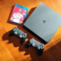 Ps4, 500 GB + fifa 20 + 2 controller