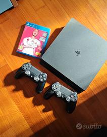 Ps4, 500 GB + fifa 20 + 2 controller