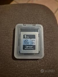 scheda di memoria Lexar 1 Tb