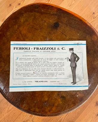 Catalogo Ferioli - Fraizzoli & C.