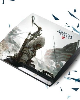 Coperchio di Assassin's Creed 3 x Ps3 Slim (NUOVO)