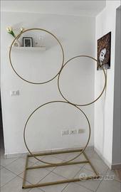 Struttura in ferro decorativa