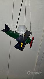 Lampadario aeroplano cameretta 