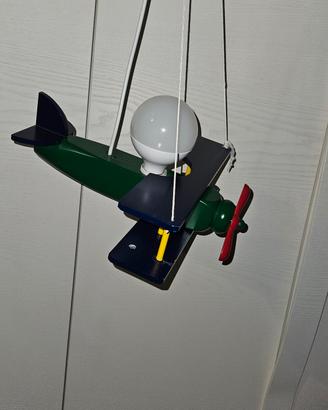 Lampadario aeroplano cameretta 
