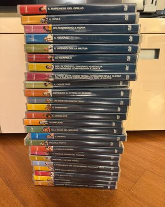 25 DVD “ i grandi film diAlberto Sordi “