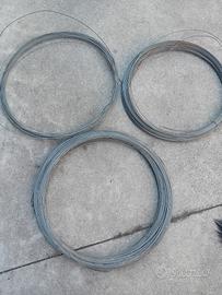 Filo per vigneti zincato