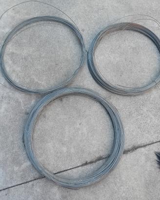 Filo per vigneti zincato