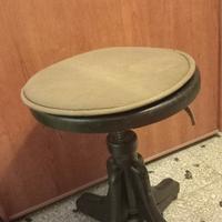 Sgabello per pianoforte primi anni 900