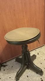 Sgabello per pianoforte primi anni 900