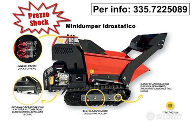 Motocarriola cingolata nuova SZ 560