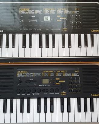 CASIO Casiotone SA-51 mini-tastiera 32 tasti nera