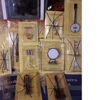 N.5 MINIATURE strumenti musicali collezione hach