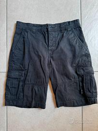 Bermuda Cargo Uomo Terranova Nero Tg 44 Tasconi