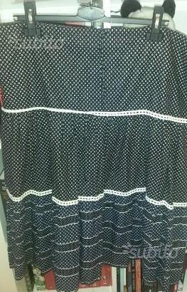 Gonna cotone taglia xl