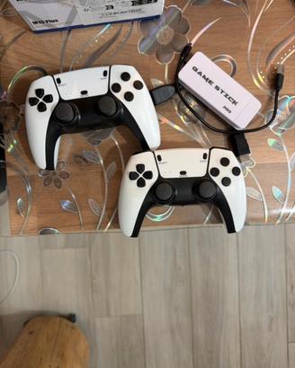 Conosle con giochi vintage