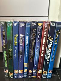 Lotto 10 DVD Disney Originali – Classici Disney +