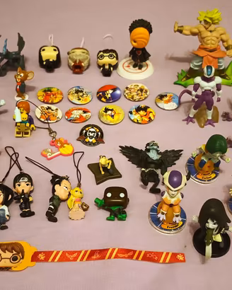 43 Pezzi DBZ, Naruto, Zelda, Harry Potter, Pokémon