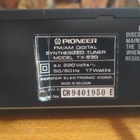 Pioneer tx-930 sintetizzatore 