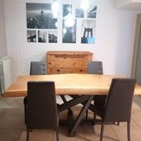 Gambe design tavolo ferro