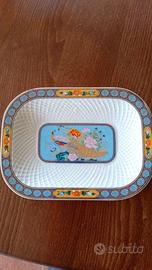 Elegante Vassoio Giapponese Kutani  - Dec. pavone