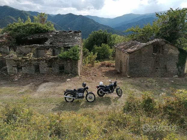 Casa in pietra e fienile con vista panoramica - il