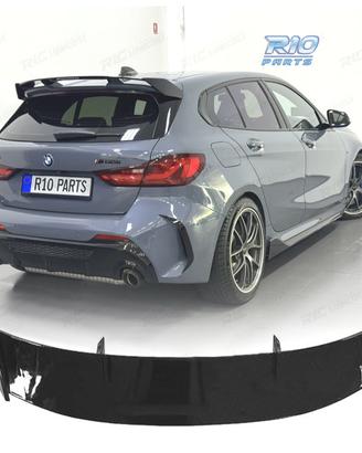 SPOILER BMW F40 LOOK M 135i NERO LUCIDO