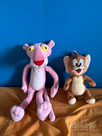 Peluche Pantera rosa e Jerry