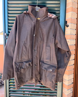 Giacca cerata waxed cotton stile Barbour