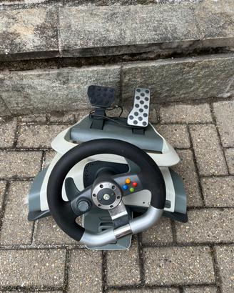 Volante e pedaliera xbox 360 no cavi
