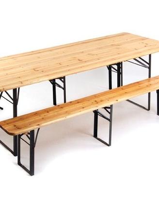 set birreria 220x80 nuovo ma con segni
