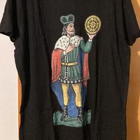 T-shirt Carte siciliane 10 di denari